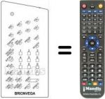Replacement remote control 660.01.0131