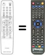 Replacement remote control LG KB 14U71