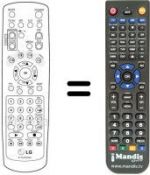 Replacement remote control LG 29 Q 12 IP