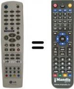 Replacement remote control 6710V00088B