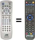 Replacement remote control 6711R1P081F