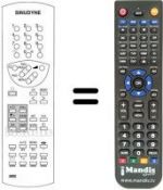 Replacement remote control 6900