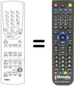 Replacement remote control 7000 / 3