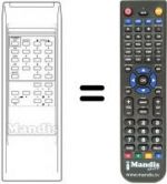 Replacement remote control Universum 728922.6