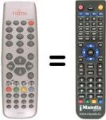 Replacement remote control 8116861010