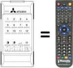 Replacement remote control 939P-03609