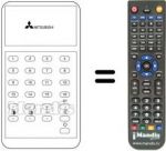 Replacement remote control 939P-05502