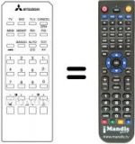 Replacement remote control 939P-05701
