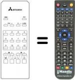 Replacement remote control 939P-150A4