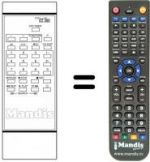 Replacement remote control 939P-212030
