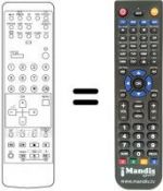 Replacement remote control 939P-403010