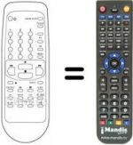 Replacement remote control Schaub Lorenz SL 4697