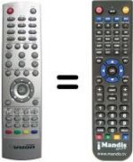Replacement remote control Hyundai Q 421 H