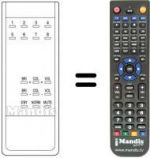 Replacement remote control A510710