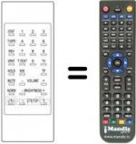 Replacement remote control A512230