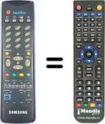Replacement remote control Samsung TVP 5050 X