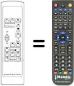 Replacement remote control AV 5611