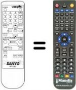 Replacement remote control B01001