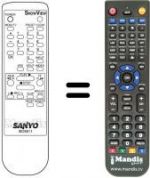 Replacement remote control B09911