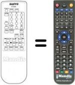 Replacement remote control B13529