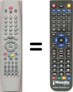 Replacement remote control RC 5011