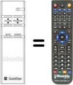 Replacement remote control LG CBZ 4102