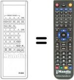 Replacement remote control MARK 4 A TEXT