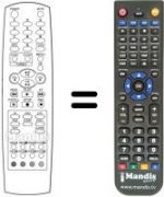 Replacement remote control LG CL 29A 40RQ