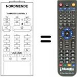 Replacement remote control COMPUTER CONTROL 3