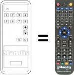 Replacement remote control CT-56