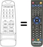 Replacement remote control Elekta CTR 2041 EM