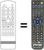 Replacement remote control INT CE 3733