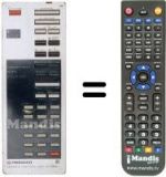 Replacement remote control CU-SD 5T