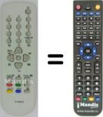 Replacement remote control R-48A01