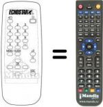 Replacement remote control DSB 9800