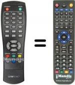 Replacement remote control Trevi DT 3382 SCH