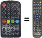 Replacement remote control Ctc DVB-T 769