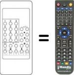 Replacement remote control RC 300