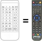 Replacement remote control INFRARED 99 / 30 STEREO