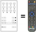 Replacement remote control FB 16