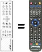 Replacement remote control FB 3000