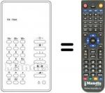 Replacement remote control FB 7392