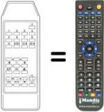 Replacement remote control FS-PC07X