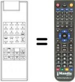 Replacement remote control 5652 08 71