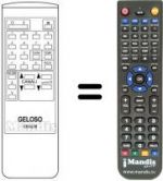 Replacement remote control G 10032 N