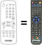 Replacement remote control G 1060 SA