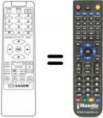 Replacement remote control ICD-3000