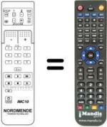 Replacement remote control IMC 10