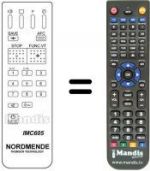 Replacement remote control IMC 605