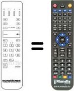 Replacement remote control IMC 66
